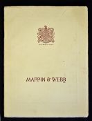 Trade Catalogue Mappin & Webb Ltd London c1920s sales catalogue a very well illustrated quality
