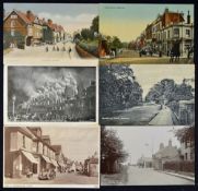 Postcards Topographical 1905 onwards including some RP London Suburbs Ealing Green, Croydon,