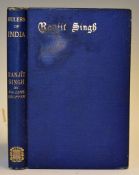 India Maharajah Ranjit Singh by Lepel Griffin 1898 Book contains The Sikhs, The Sikh theocracy,