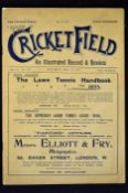 Cricket Magazine 'The Cricket Field' 1895 dated 25th May a 24 page weekly cricket magazine,