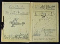 WWII Aviation the Luftwaffe souvenir books consisting of privately produced souvenir books