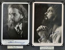 Germany Oberammagau Passion Play autographs fine album of postcard photographic portraits of the