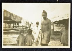 India Photograph of a Sikh Farmer c early 20th century, overall 8.5 x 5.5cm in good condition