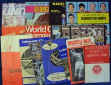 Manchester United football collection including 1966/67 Players official souvenir of championship