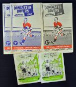 Accrington Stanley programme selection aways at 1961/62 Doncaster Rovers, 1961/62 Doncaster