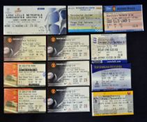 Collection of Manchester Utd match tickets: covering the period 2004-2006, varied fixtures,