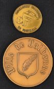 1998 Federation Française de Football medal awarded to an England FA Representative; also another