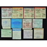 Collection of Manchester Utd match tickets: covering the period 1983-1992, varied fixtures,