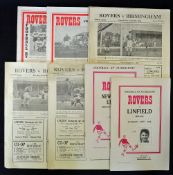 Collection of Doncaster Rovers: football programmes including v 1952/53 Huddersfield Town, Rotherham