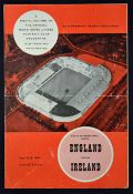 1960/61 at Manchester Utd football programme No 33 England Youth v Ireland Youth 13 May 1961 (4