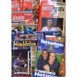 Manchester Utd programmes season 1997/98 full season programme collection, homes and aways, includes