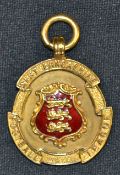 Gold Medal awarded to Cyril Done 1937/1938 Liverpool 'A' league runners-up. To the obverse it states