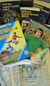 Football Memorabilia with Rothmans Football Year Books: 1970/71 (1st issue), 1971/72, 1974/75,