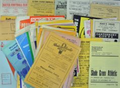 Non-League programmes 1940s onwards: good selection of clubs, covers all competitions incl 1955/56