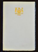 Rare 1976 Canada v Barbarians rugby dinner menu - comprising a 4 page menu with details of the teams