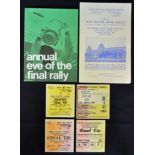 FA Cup Final selection with tickets 1964, 1967, 1971 and Amateur Cup Final 1964, Eve of the Final