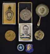 Collection of Personal items belonging to Albert Johnson Warrington, Great Britain and England Rugby