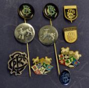 Barbarian Rugby Union Pin Badge selection of various badges with Silver Lamb and 'Baa Baa' emblem on