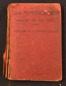 Scarce 1906/07 Springboks Book - titled "The "Springboks" History of the Tour 1906-07" 1st ed
