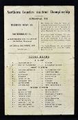 The rarest programme for a match played at Old Trafford during 1957/58 season. Dated 22 March 1958
