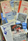 Large collection of League and Cup programmes: 1940s/50s (25+) including 1946/47 Brentford v