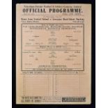 1936/37 Tottenham Hotspur v Arsenal London Challenge Cup Final football programme dated 3 May