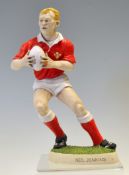 Original large Rugby "Action Neil Jenkins" Grogg - Wales International Rugby figure  ltd ed no 97/