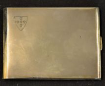 A cigarette case presented to Bert Williams in Brazil in 1950 upon the visit to the burial grounds