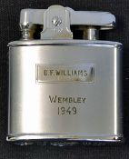 1949 FA Cup Final Winners Wolverhampton Wanderers, a Ronson Cigarette Lighter presented to Bert