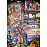 Manchester Utd programmes season 1993/94 Premier Champions and FA Cup Winners, full season programme