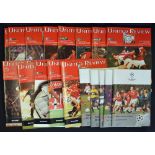 Manchester Utd programmes, the iconic 1998/1999 Treble Season: Premier Champions, Champions League