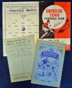 Collection of scarce public trial match programmes 1946/47 Queens Park Rangers, 1946/47 Millwall