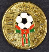 Presentation medal for Morocco v England in Casablanca and dated 27.5.1998 awarded to an England