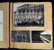 Fine Rugby League Scrap book Album following the rugby league career of Albert Johnson from the