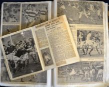 2x British Lions Rugby scrap books form the 1950/60s - comprising "little" album for the Lions