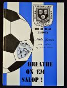The Official History of Shrewsbury Town Football Club entitled 'Breathe on 'em Salop' by Mike