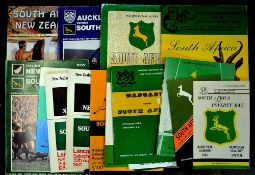 Collection of 1981 South Africa rugby tour to New Zealand programmes - to include vs New Zealand
