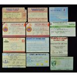 Collection of Manchester Utd match tickets: covering the period 1992-1996, varied fixtures,