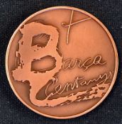 1999 Barcelona Celebration medal commemorating a century of Catalan football 1899/1999, presented at
