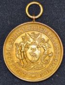 Gold Medal awarded to Cyril Done 1938/1939 Liverpool FC Winners of the Liverpool Senior Cup. To