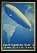 Aviation The Graf Zeppelin Airship 1934 publication a very fine 12 page publication with 29