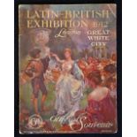 Exhibition 1912 Latin-British Exhibition Official souvenir programme London Great White City, a 16