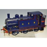 G Gauge Live Steam 0-6-0 Tank Locomotive in Blue livery Eastern Railway Numbered 335 in great