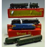 Selection of Tri-ang Hornby Engines including Princess Elizabeth with tender R633, Britannia with