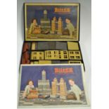 Bilt-E-Z Model Construction Set 1924 'The Boy Builder' a tin toy construction set made by Scott