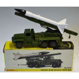 Dinky Toys No 665 Honest John Missile Launcher in excellent condition including original box