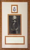 Royalty HRH Princess Maud of Wales signed photograph display the youngest daughter of King Edward
