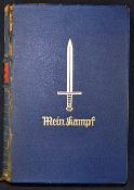 WWII Rare Adolf Hitler 50th Birthday Edition of Mein Kampf Book the rare edition produced in 1939