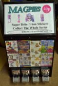 Children's Sticker Tattoo 20p vending machine featuring 4 different designs Mickey Mouse, Pirate,