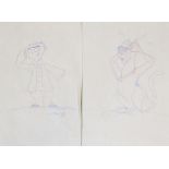 Original Comic Artwork Scooby Doo Hand Drawn Production Sketches featuring Scooby Doo, Dirt and